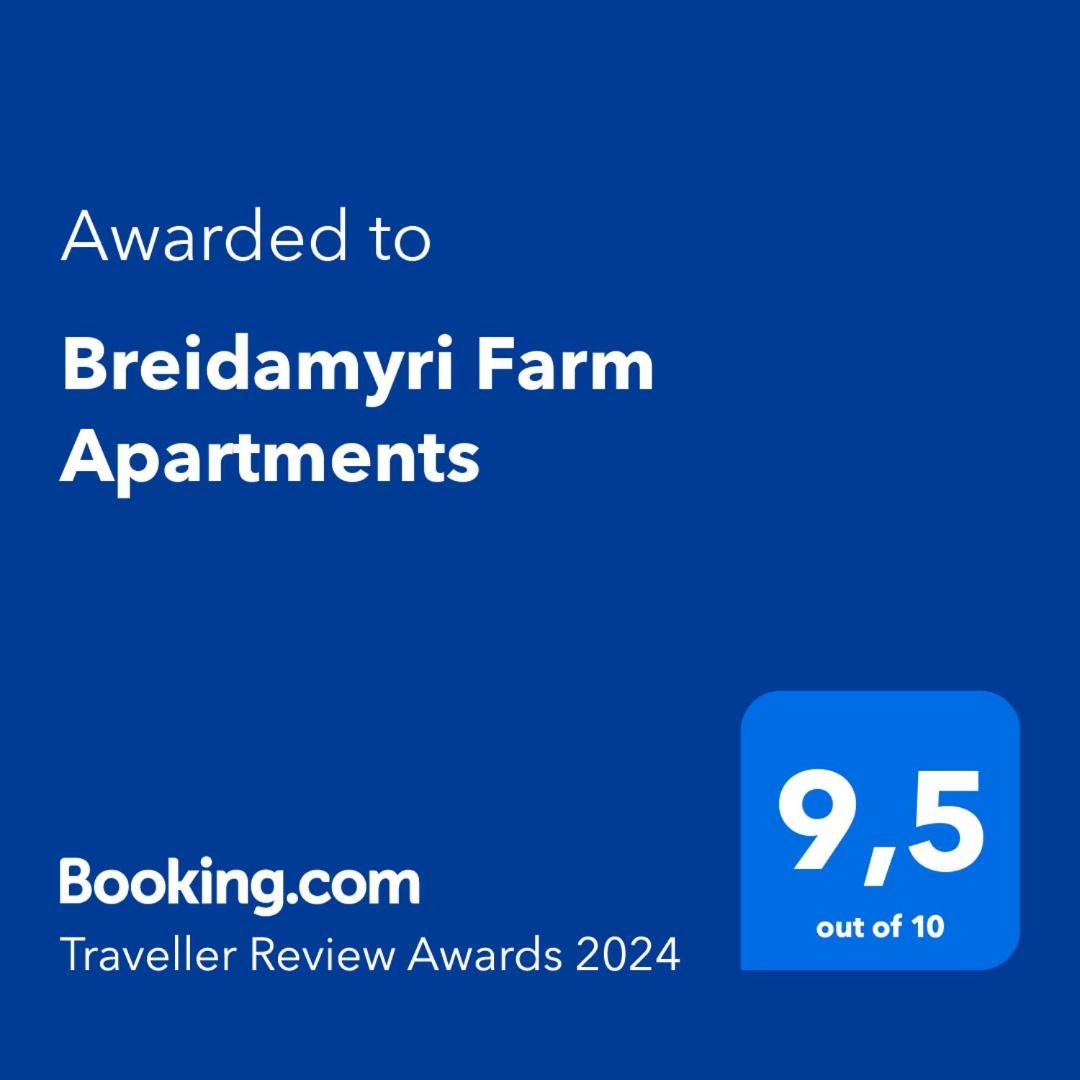 Breidamyri Farm Apartments Laugar  Exterior foto